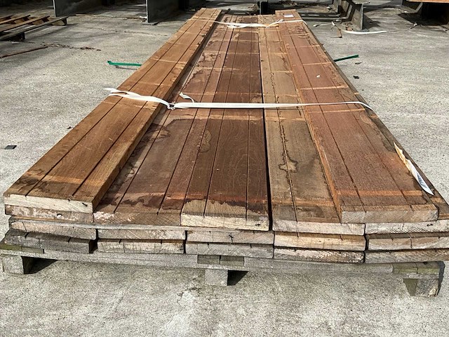 Vlonderplank 3950x190x25 mm (25x) - afbeelding 2 van  6