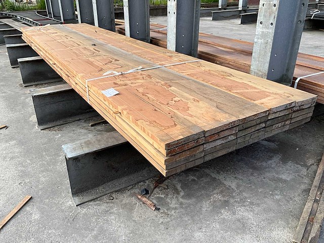Vlonderplank 3950x190x25 mm (25x) - afbeelding 1 van  5