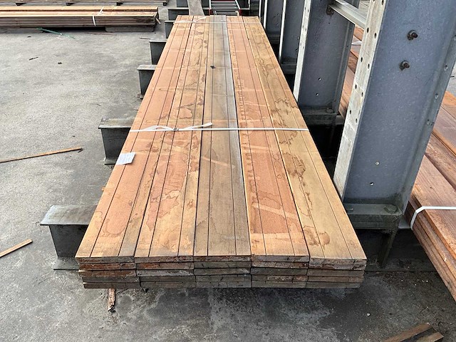 Vlonderplank 3950x190x25 mm (25x) - afbeelding 2 van  5