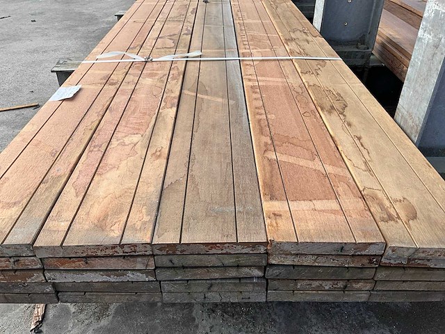 Vlonderplank 3950x190x25 mm (25x) - afbeelding 3 van  5