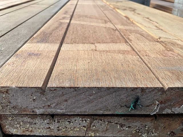 Vlonderplank 3950x190x25 mm (25x) - afbeelding 4 van  5