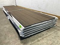 Vlonderplank co-ex composiet 420x14,5x2,3 cm bruin (15x) - afbeelding 4 van  5