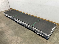 Vlonderplank co-ex composiet 420x14,5x2,3 cm zwart (40x) - afbeelding 1 van  3