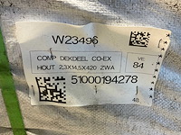 Vlonderplank co-ex composiet 420x14,5x2,3 cm zwart (40x) - afbeelding 3 van  4