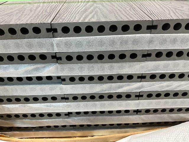 Vlonderplank co-ex composiet 420x14,5x2,3 cm zwart (40x) - afbeelding 5 van  7