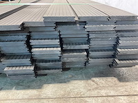 Vlonderplank composiet massief 420x25x2,2 cm antraciet (32x) - afbeelding 1 van  1