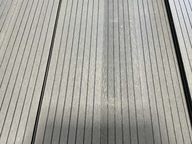 Vlonderplank composiet massief 420x25x2,2 cm antraciet (37x) - afbeelding 3 van  6