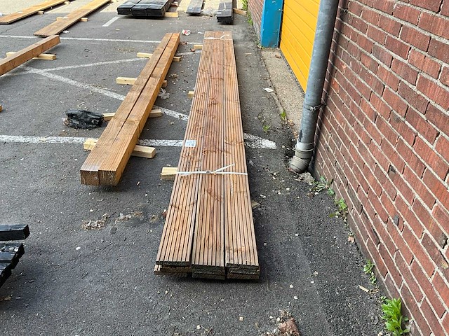 Vlonderplank douglas 5000x135x25 mm (9x) - afbeelding 3 van  4