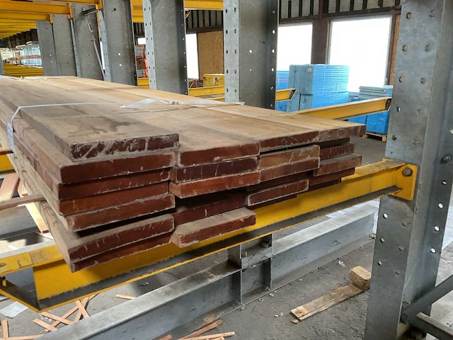 Vlonderplank hardhout 28x190x3050 mm (25x) - afbeelding 2 van  3