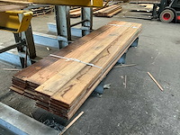 Vlonderplank hardhout 28x190x3050 mm (32x) - afbeelding 1 van  7