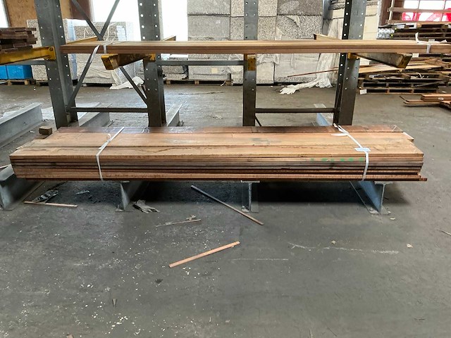 Vlonderplank hardhout 28x190x3050 mm (32x) - afbeelding 2 van  7