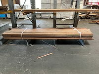Vlonderplank hardhout 28x190x3050 mm (32x) - afbeelding 2 van  7