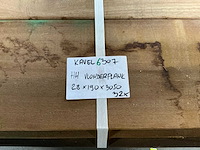 Vlonderplank hardhout 28x190x3050 mm (32x) - afbeelding 7 van  7