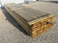Vlonderplanken geïmpregneerd, 4800x145x27mm 98 stuks 470m1 - afbeelding 1 van  2