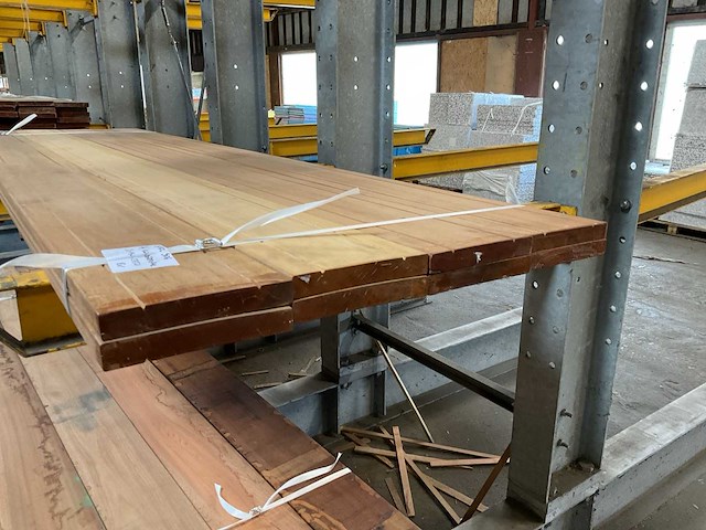 Vlonderplanken hardhout 28x190x2750 mm (8x) - afbeelding 2 van  4