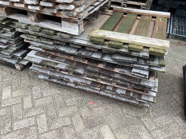 Vlonderplanken voor palletstelling - afbeelding 2 van  2