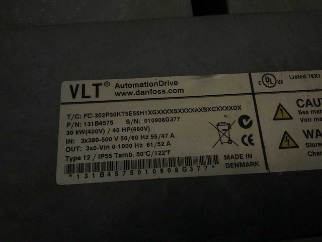 Vlt 12 frequentieregelaar - afbeelding 3 van  3