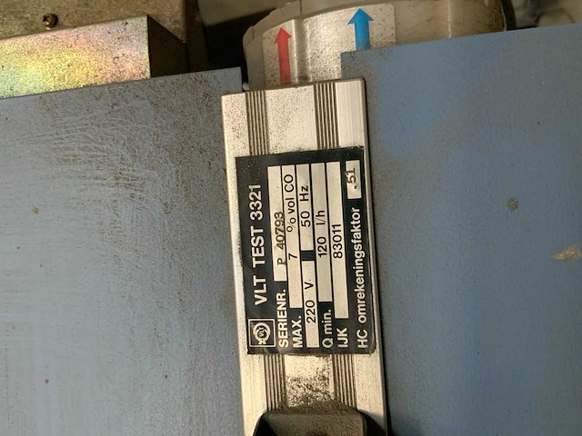 Vlt 3321 viergastester - afbeelding 3 van  3