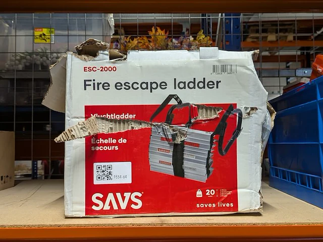 Vlucht- of brandladder en telescoopladder - afbeelding 3 van  3