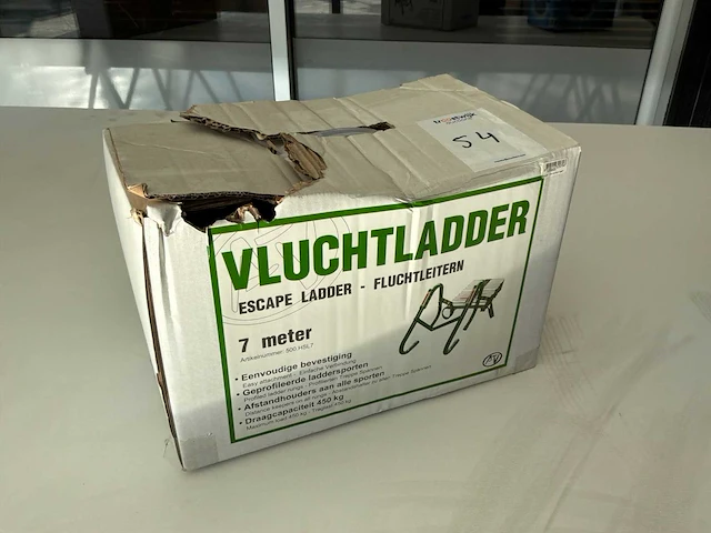 Vluchtladder 7.00m - afbeelding 1 van  3