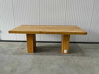 Vm design massief houten eetkamertafel - afbeelding 1 van  5