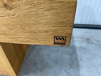 Vm design massief houten eetkamertafel - afbeelding 4 van  6