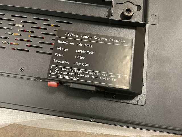 Vm-idv4 32” touchscreen display - afbeelding 4 van  6