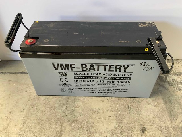 Vmf battery - deep cycle - 12v 160ah - accu - afbeelding 1 van  5