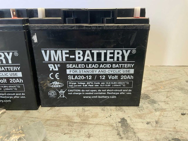 Vmf-battery - sla20-12 - 12v 20ah - accu (2x) - afbeelding 2 van  4