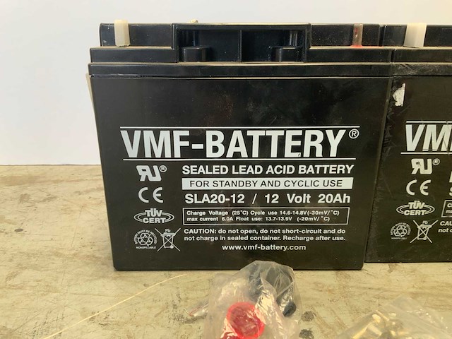 Vmf-battery - sla20-12 - 12v 20ah - accu (2x) - afbeelding 3 van  4