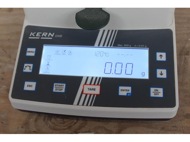 Vochtanalyse apparaat kern dab 200-2. - afbeelding 2 van  3