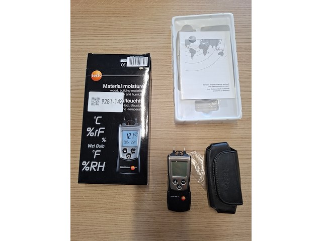 Vochtigheids- en temperatuurmeter testo, 606-2 - afbeelding 1 van  2