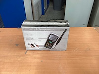 Vochtigheids & tempratuur meter - lcd display - afbeelding 6 van  6