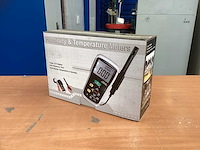 Vochtigheids & tempratuur meter - lcd display - afbeelding 2 van  6