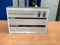 Vochtigheids & tempratuur meter - lcd display - afbeelding 4 van  6