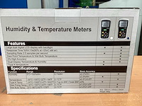 Vochtigheids & tempratuur meter - lcd display - afbeelding 5 van  6