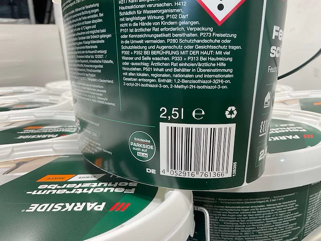 Vochtregulerende matte muur- en plafondverf - 2,5 liter - wit (80x) - afbeelding 5 van  8