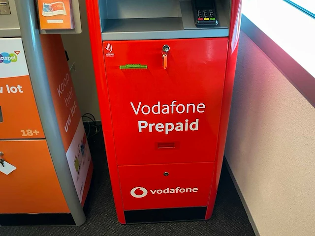 Vodafone prepaid zelfservice kiosk - afbeelding 4 van  7