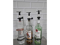 Vodka, rum, bacardi 3 literfles (3x) - afbeelding 2 van  4