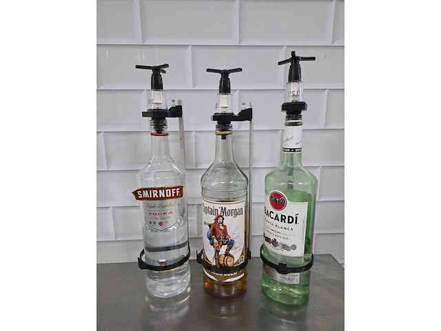 Vodka, rum, bacardi 3 literfles (3x) - afbeelding 3 van  4