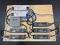 Voeding en dmx bord (6x) - afbeelding 1 van  3