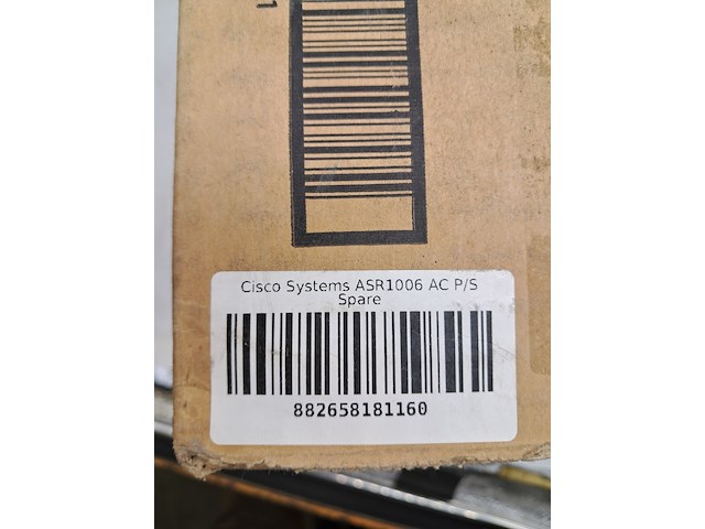 Voedings toestel, cisco, asr10006 ac p/s spare - afbeelding 2 van  3