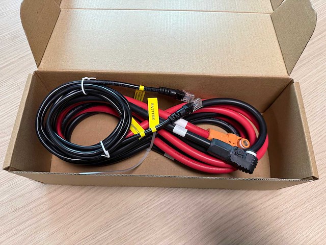 Voedingskabel kit t.b.v. batterijen (4x) - afbeelding 4 van  5