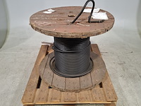 Voedingskabel op houten haspel, draka, xxm-c 0./1 kv