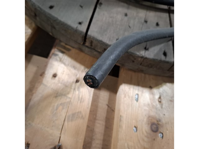 Voedingskabel op houten haspel, draka, xxm-c 0./1 kv - afbeelding 6 van  7