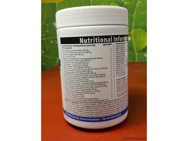 Voedingspoeder green super foods & optimal enzyme formula - afbeelding 8 van  13