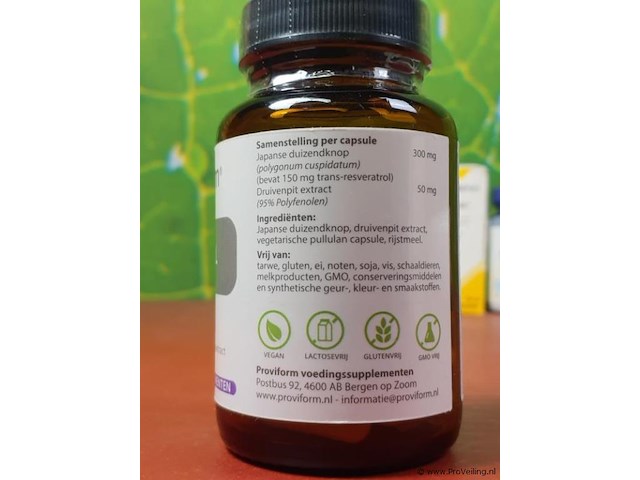 Voedingssupllementen, diverse soorten o.a. magnesium quatro 900, relax nights, resveratrol & probioticum x3 - afbeelding 4 van  24