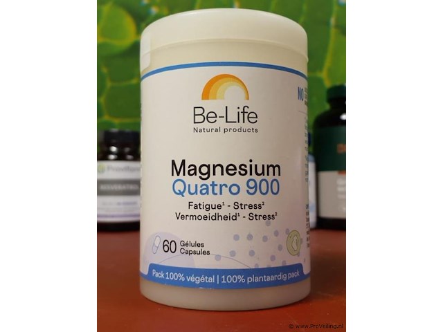 Voedingssupllementen, diverse soorten o.a. magnesium quatro 900, relax nights, resveratrol & probioticum x3 - afbeelding 12 van  24