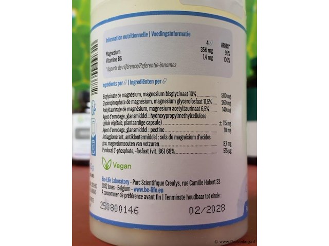 Voedingssupllementen, diverse soorten o.a. magnesium quatro 900, relax nights, resveratrol & probioticum x3 - afbeelding 19 van  24