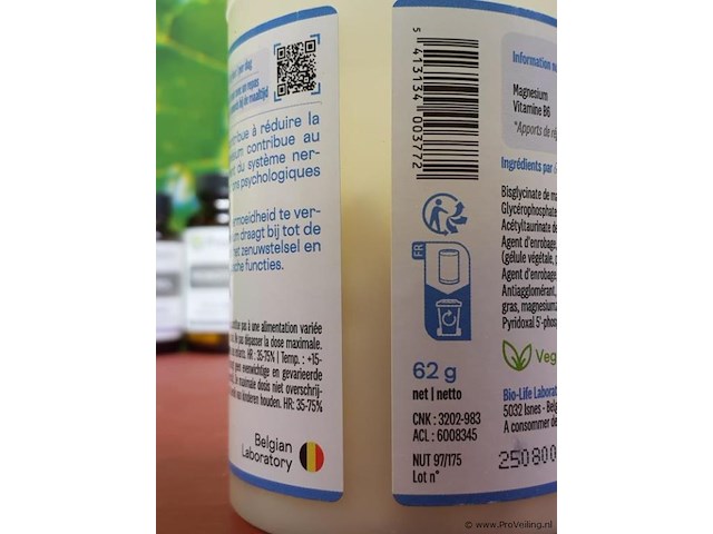 Voedingssupllementen, diverse soorten o.a. magnesium quatro 900, relax nights, resveratrol & probioticum x3 - afbeelding 20 van  24